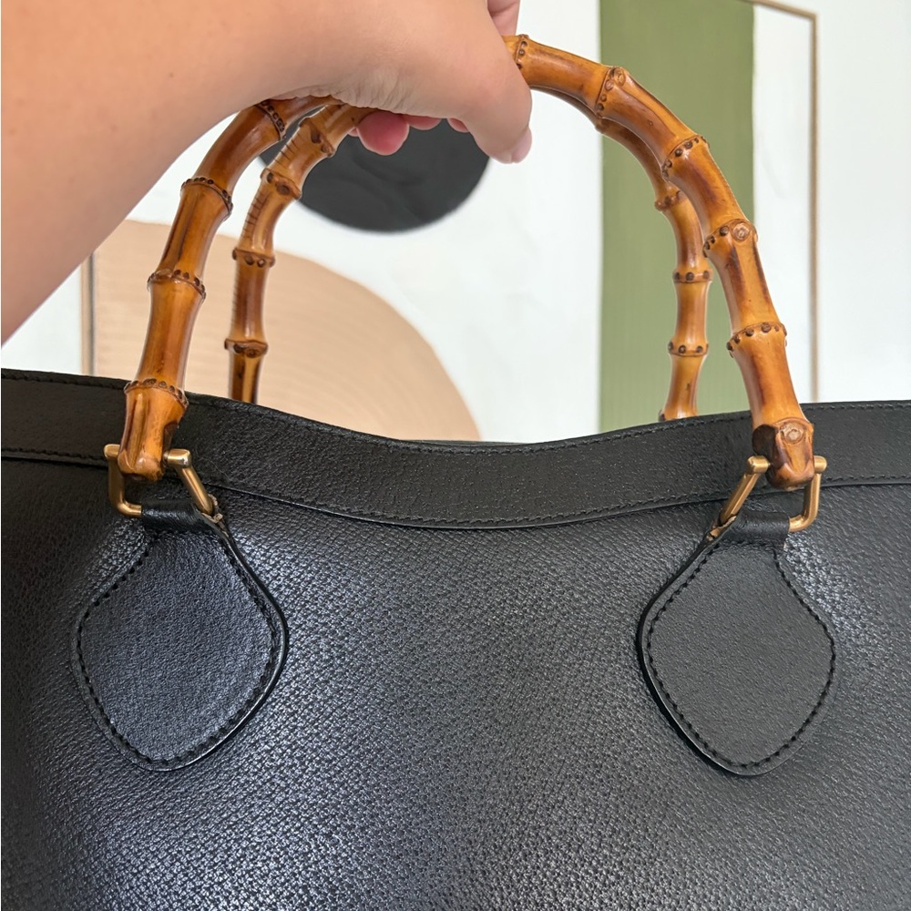 Gucci Diana Large Tote with Bamboo handles READ DESCRIPTION - Picture 11 of 14